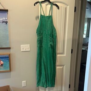 Easel Green Jumpsuit